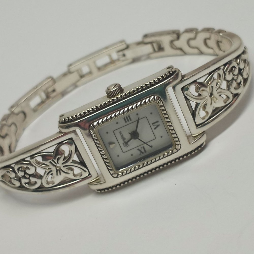 Brighton Hamilton Silver-Tone Watch